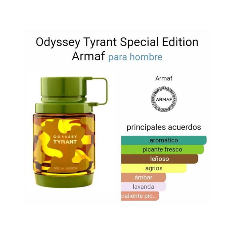 Odyssey Tyrant Special Edition Armaf 100ml - Imagem 2