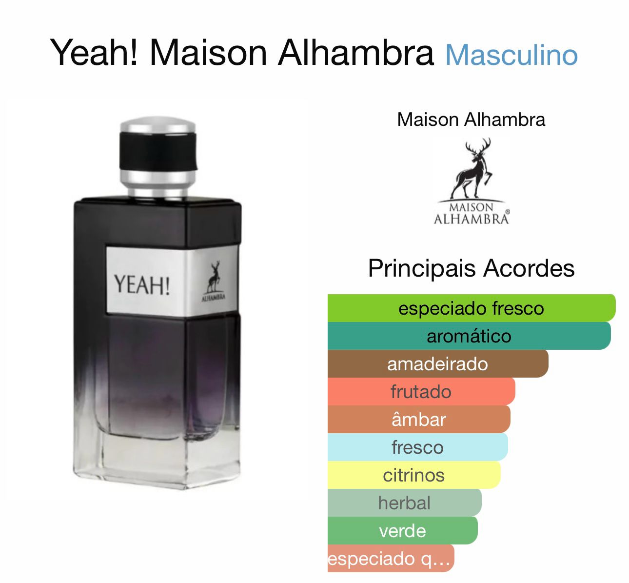 Yeah! Maison Alhambra 100ml - Imagem 2